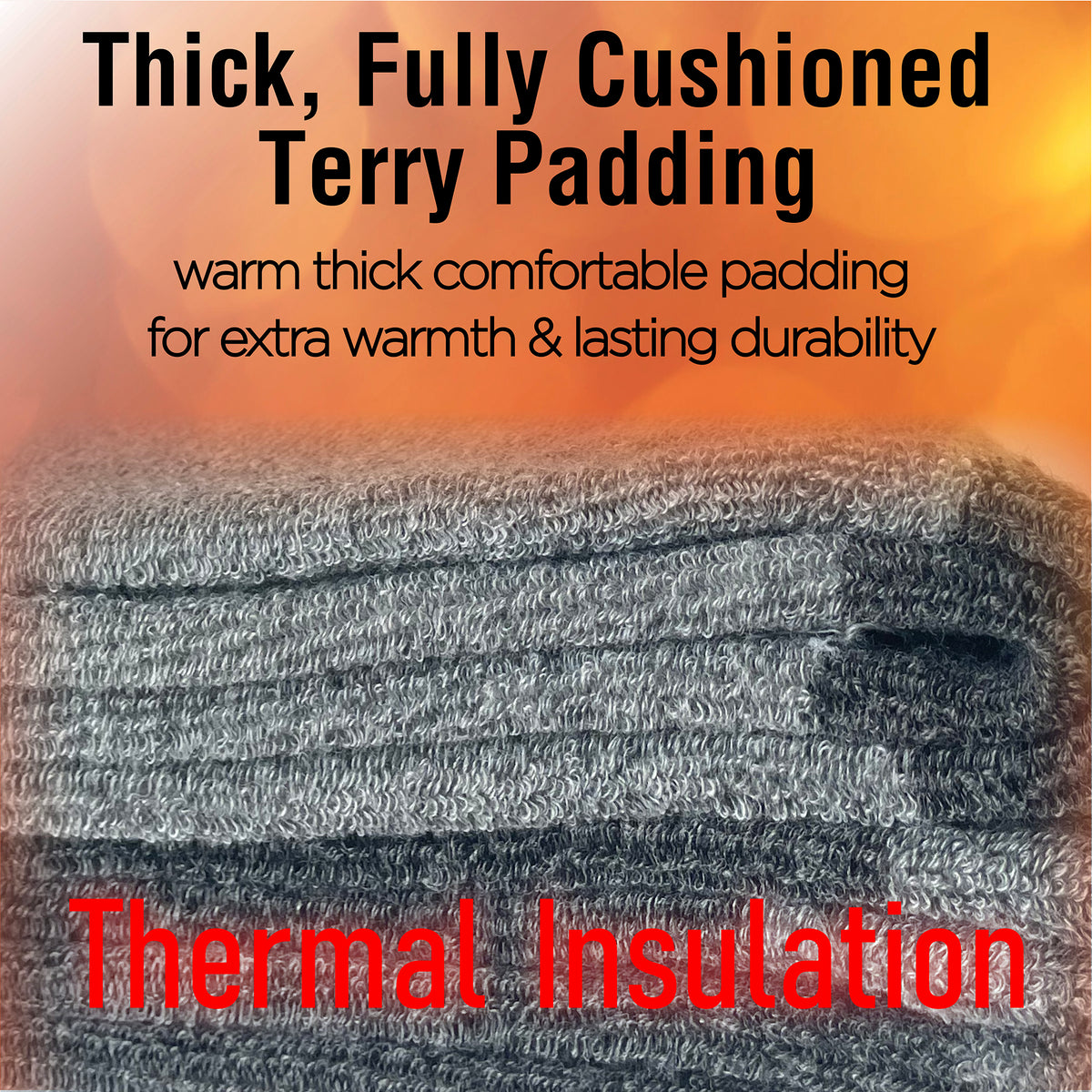 Mens 5 Pack Thermal Socks (Assorted)