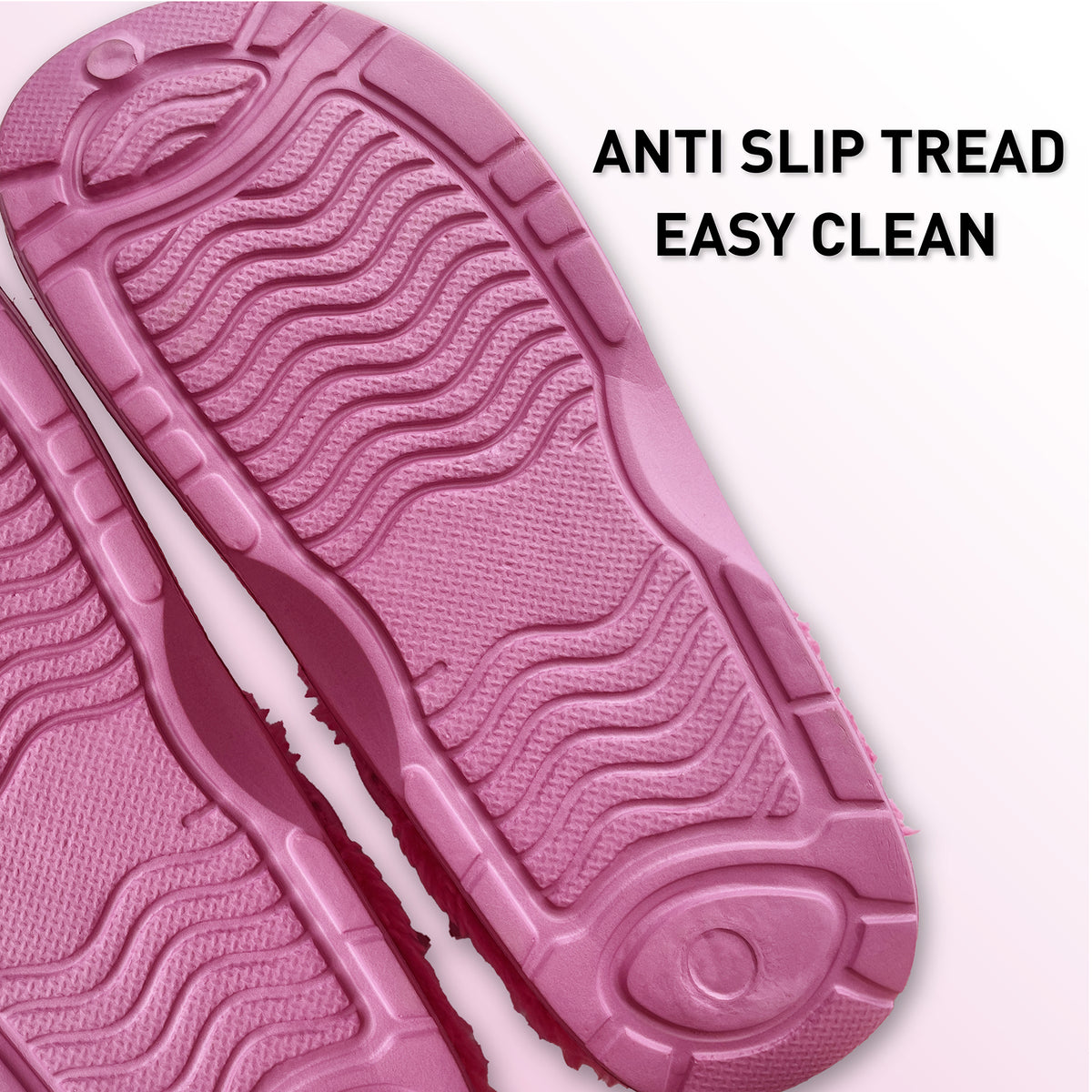 Womens Fleece Lined Clogs Berry