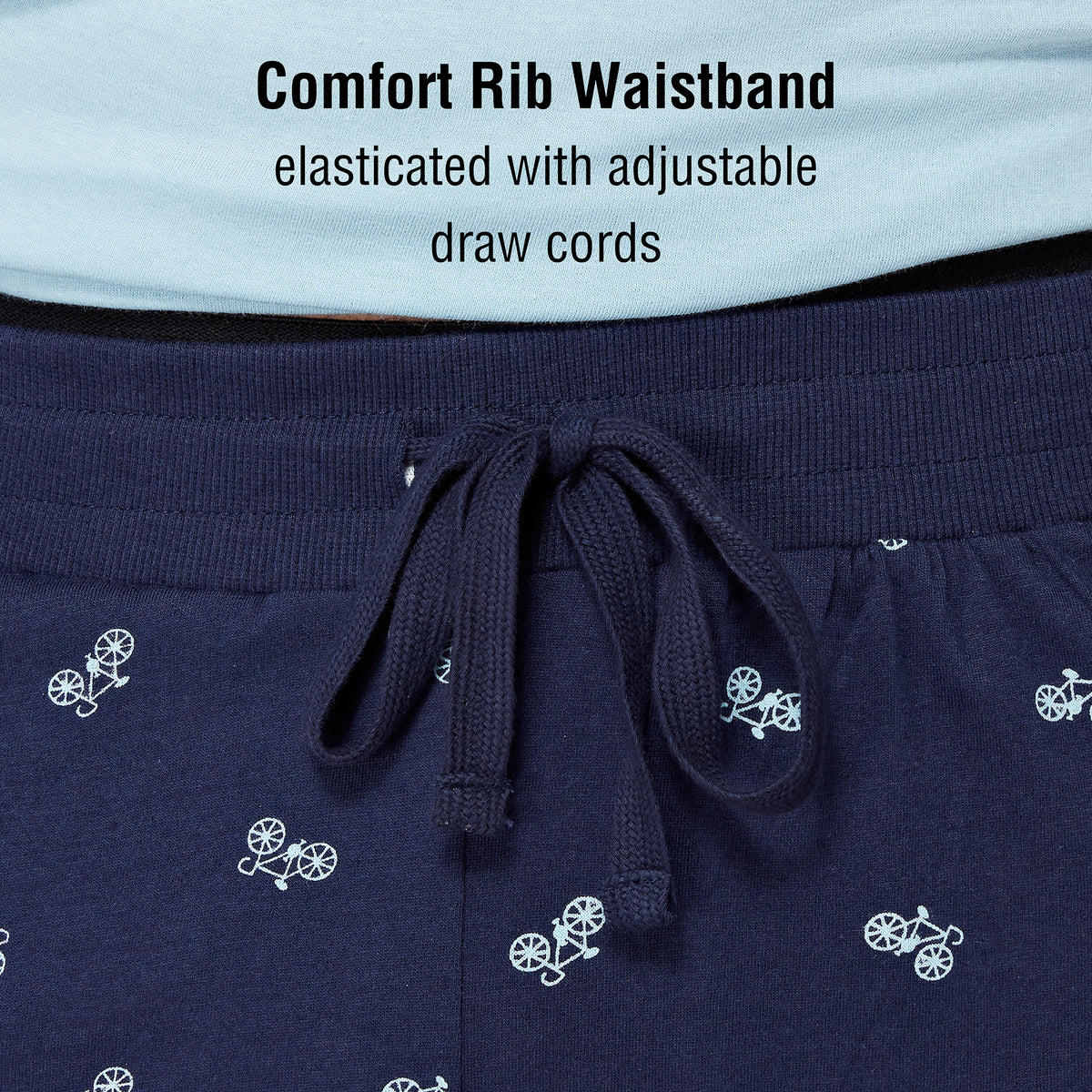 Bike Design Shorty Pyjama Set