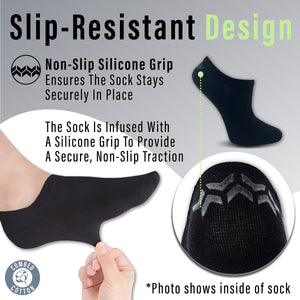 Mens 12pk Low Cut Black Trainer Socks