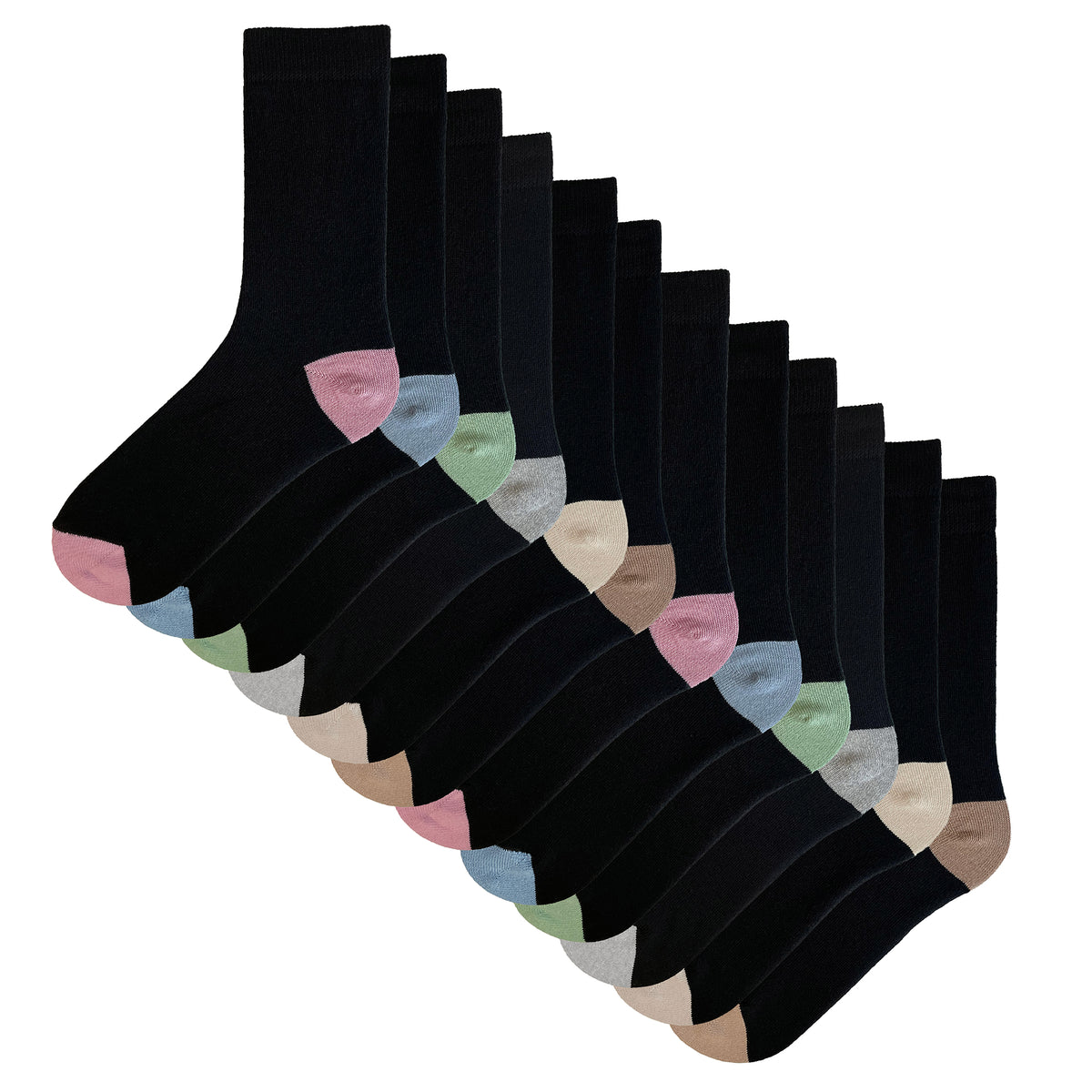 Womens 12 PK Breatheable Anckle Socks