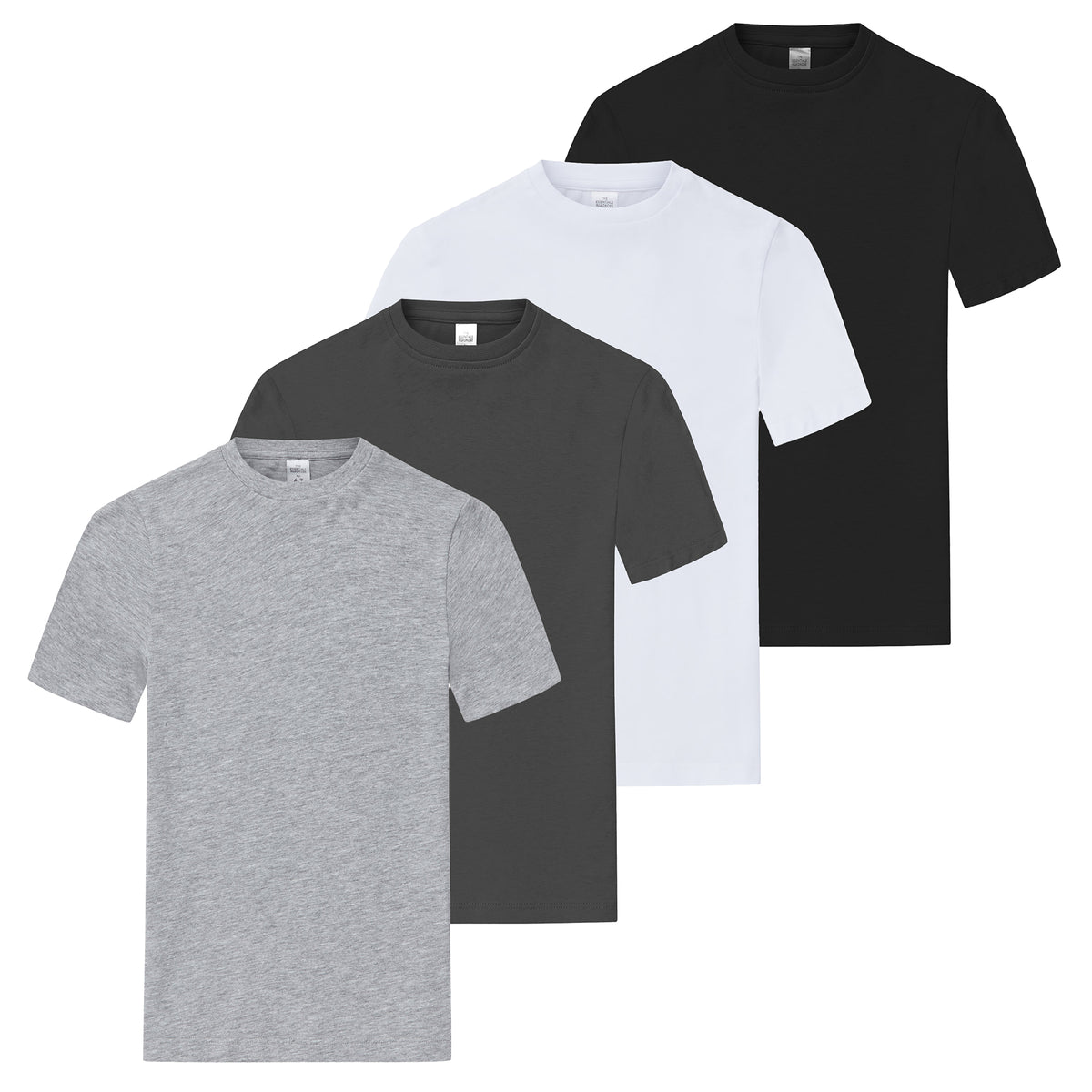 Boys 4 Pack T- Shirt Assorted 1 Younger