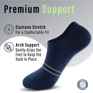 Mens 12pk Low Cut Assorted Trainer Socks