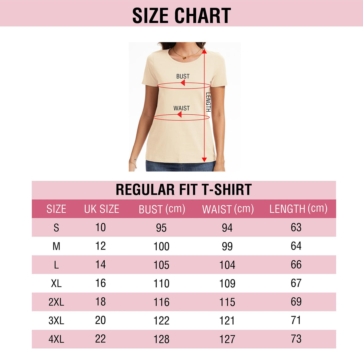 Ladies 3 Pack Neutral T- Shirt