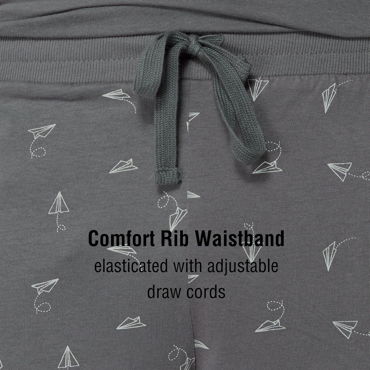 Plane Design Shorty Pyjama Set