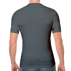Mens Thermal Underwear Short Sleeve Top Slate Grey