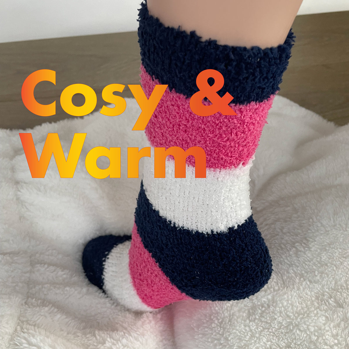 Ladies TEW 6 Pack Cosy Socks