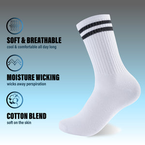 8PK Mens Sports Ankle Socks