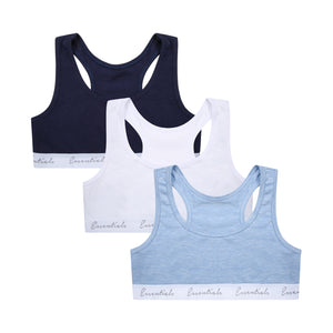 Essentials 3 Pack Crop Top