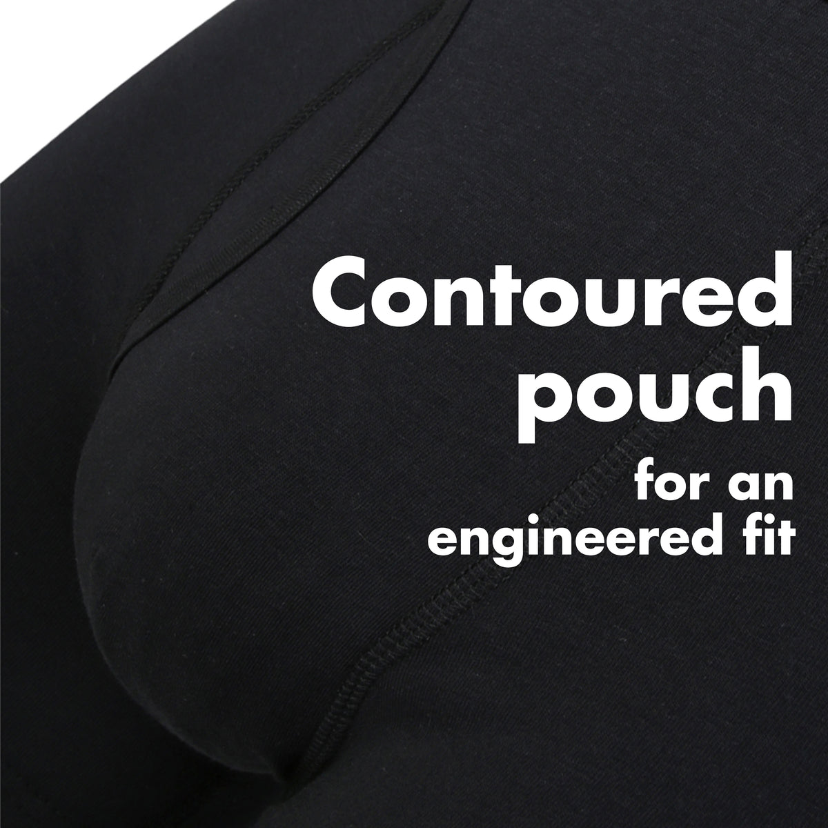 Mens 6pk Black Boxers
