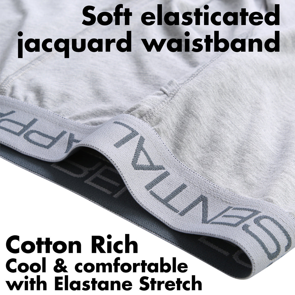 Mens 6pk Boxers