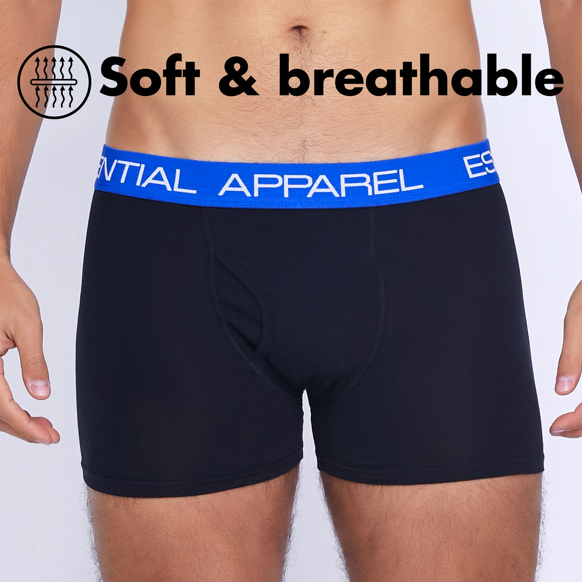 Mens 6pk Black Multicoloured Waistband Hipsters