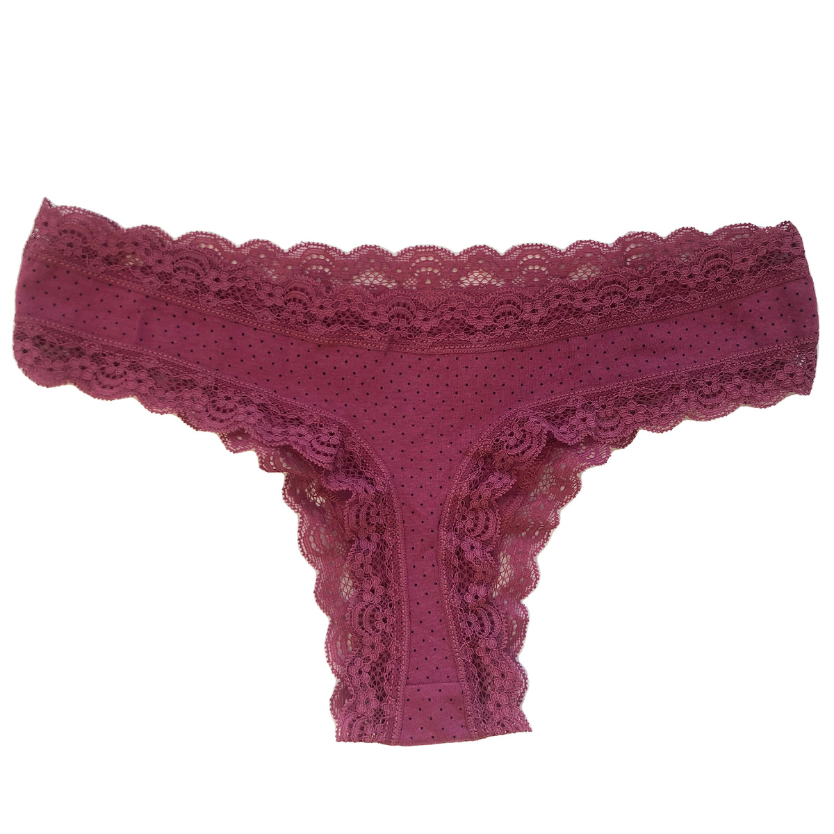 Assorted Brazilian Knickers Cotton Rich 5 Pack