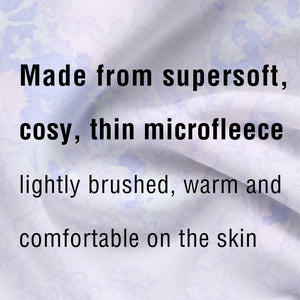 Lilac Supersoft Lightweight Fleece Cosy Pyjama Set