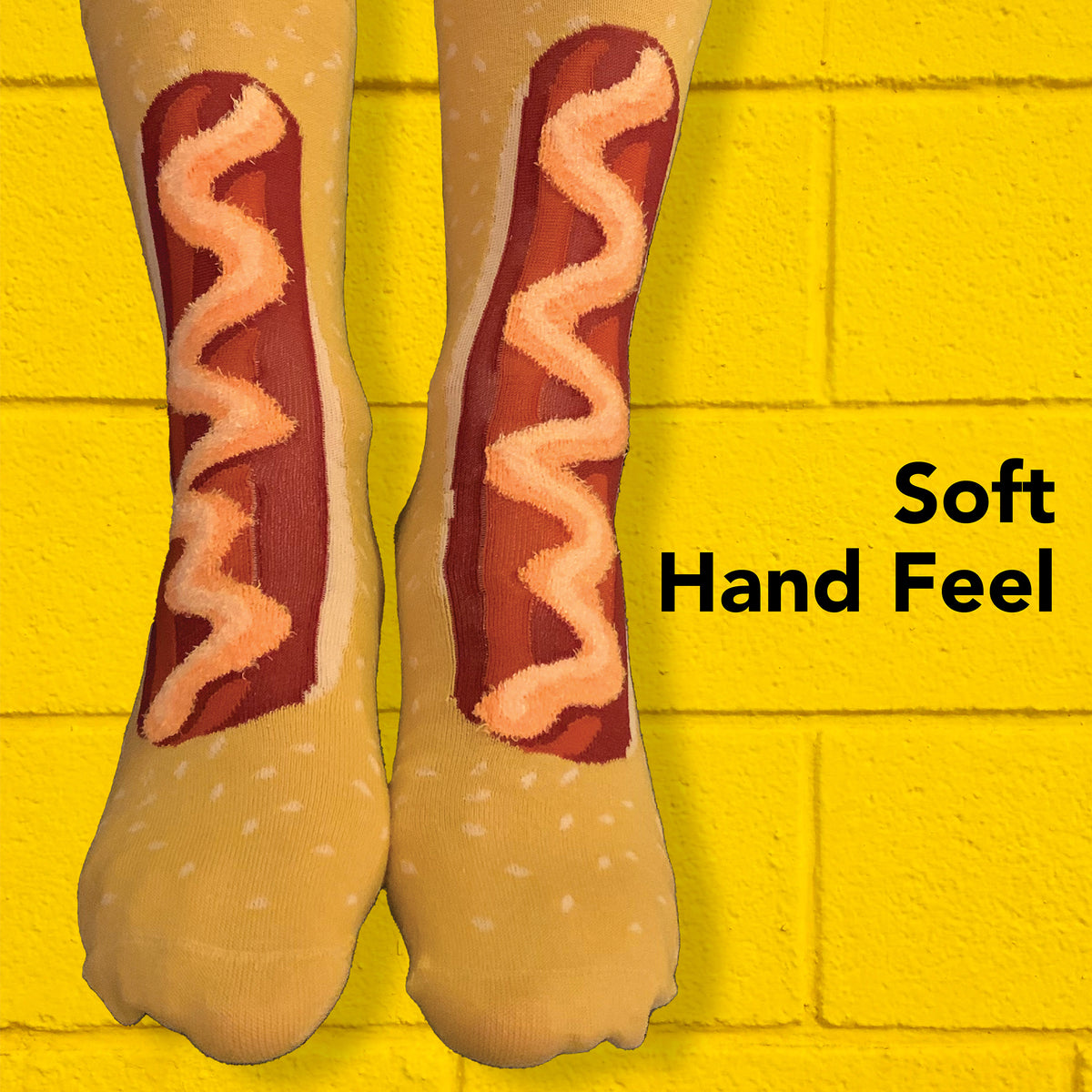 Mens 2pk Soxbox Hotdog Novelty Socks