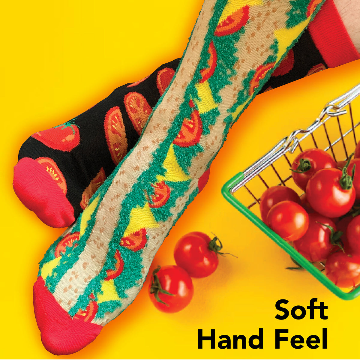 Womens 3pk Soxbox Sandwich Novelty Socks