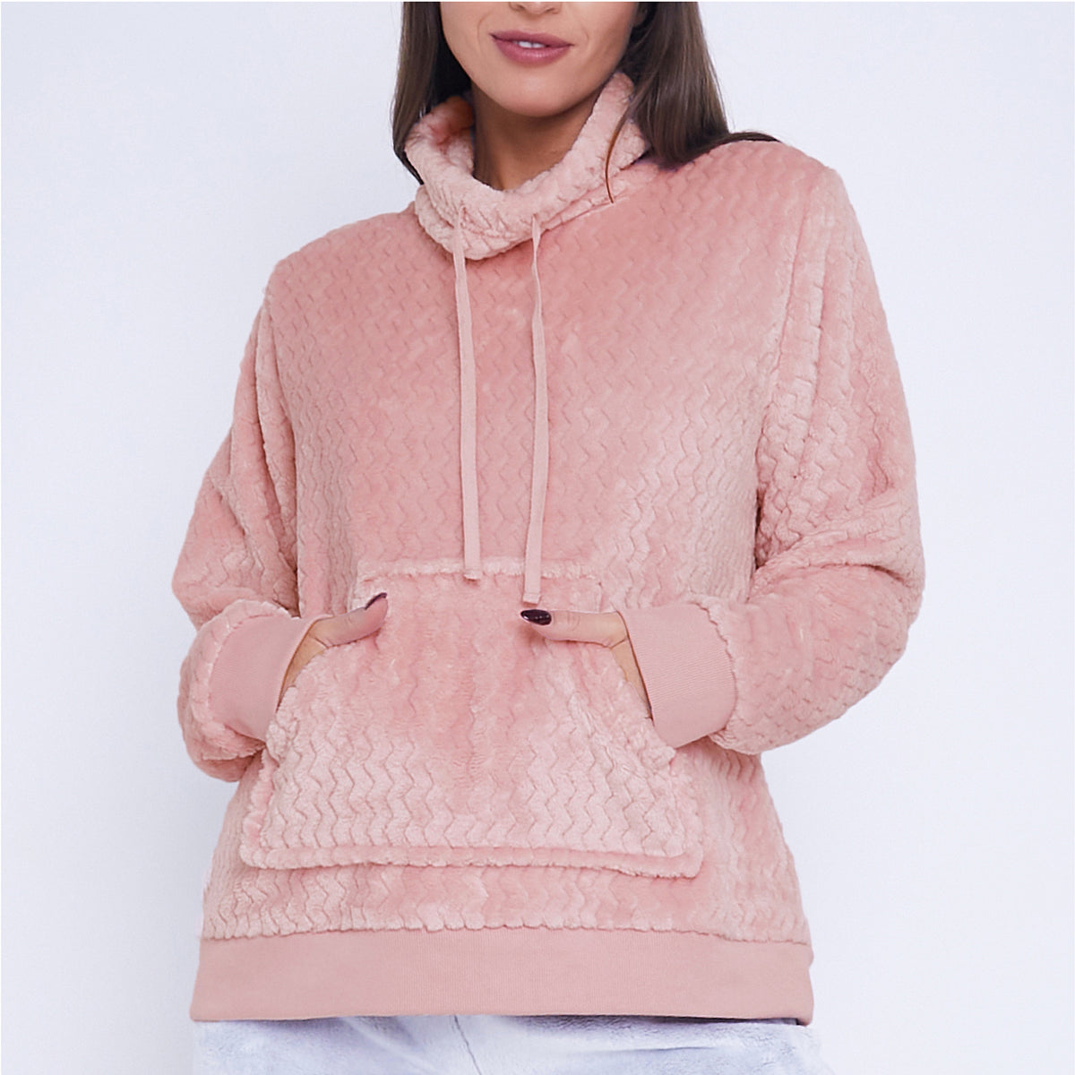 Pink BeBlush Fleece Snuggle Top