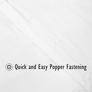 White Duvet Cover Set - Microfibre