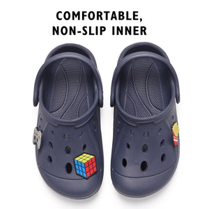 Boys Comfort Navy Clogs 