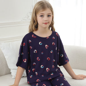 Girls Cosy animal Print Pyjamas