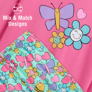 Girls 3PK Bee LS Long Pyjamas - Younger