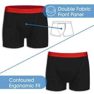 Boys 10pk Soft Stretch Black Boxer