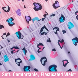 Girls 3PK Heart LS Long Pyjamas Older