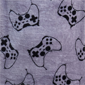 Boys Fleece Game controller Hooded Pyjamas  