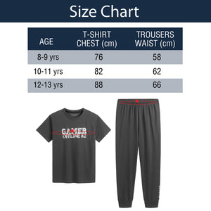 Boys 3PK SS Game Over Long Pyjamas