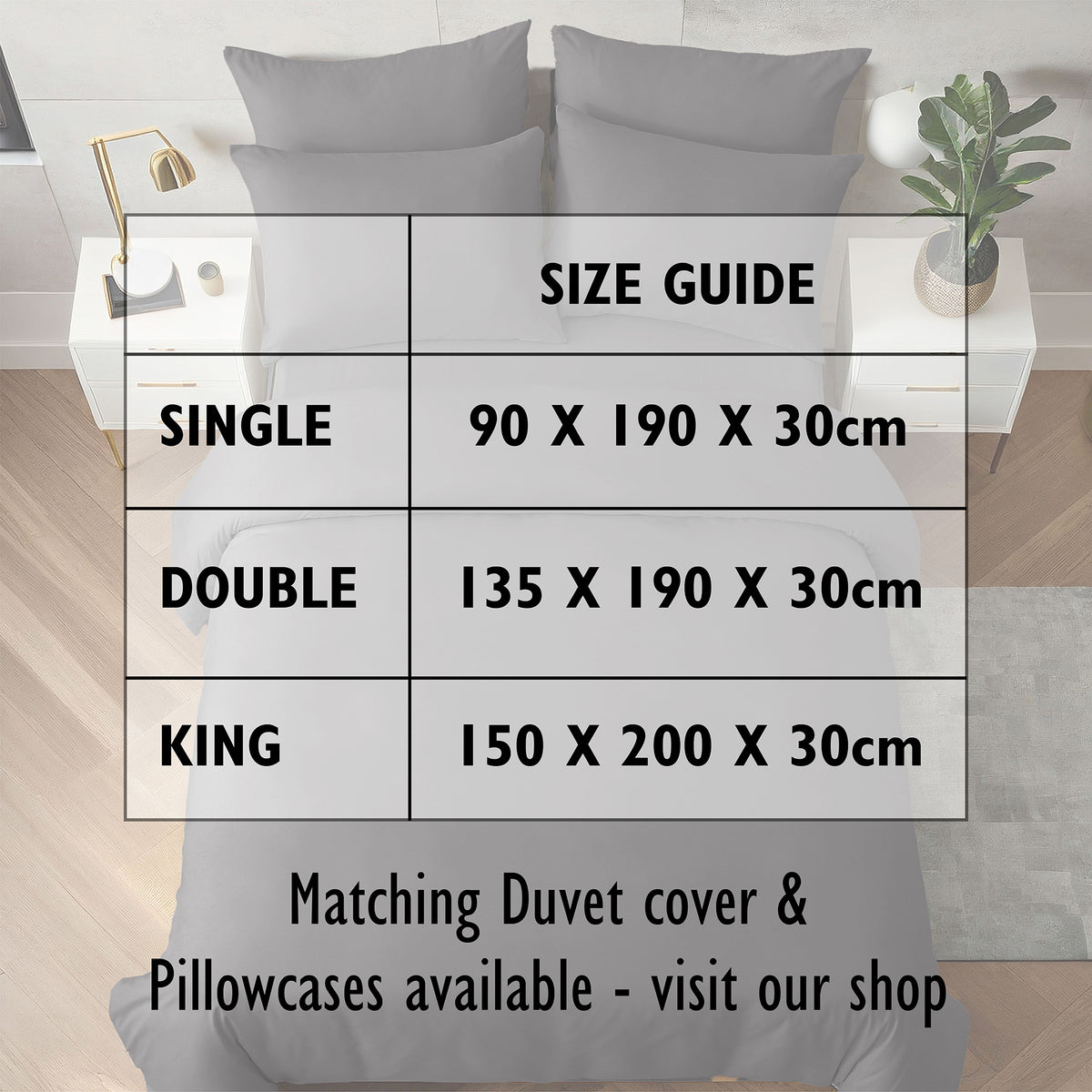 Grey 2pk Fitted Sheet - Microfibre