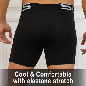 3PK Mens SL Boxer Premium Black