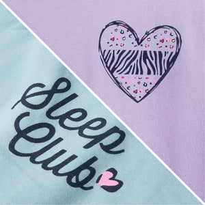 Girls 3PK Heart LS Long Pyjamas Older