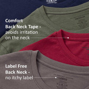 Mens 4 Pack Coloured T-Shirt 