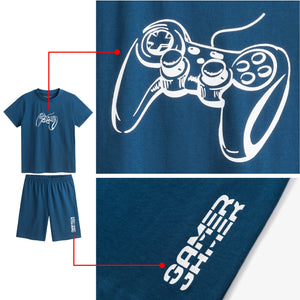 3PK Boys Shorty Pyjamas Techno