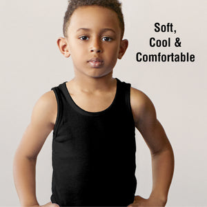Boys 5pk Cotton Vests