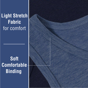 Boys 5pk Cotton Vests