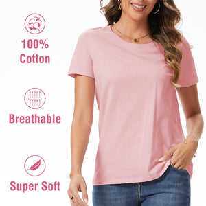 Womens 3pk Cotton T- Shirt