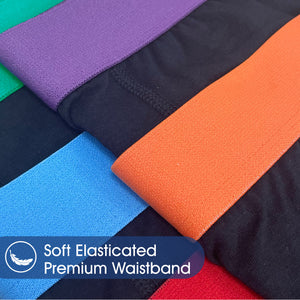 Mens 5pk Soft Stretch Black Boxers