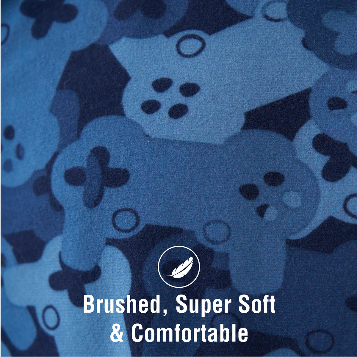 Boys Warm & Cosy Camo Pyjamas