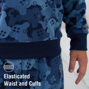 Boys Warm & Cosy Camo Pyjamas