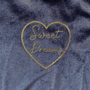 Girls Velour  Sweet Dreams Pyjamas Set