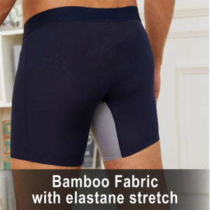 3PK Mens SL Boxer Premium Bamboo Assorted