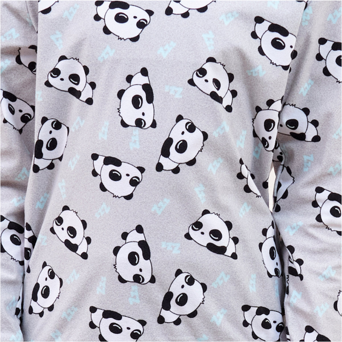 Girls LS Pyjamas Set - Fake Cotton star