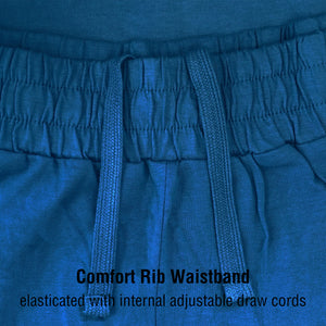 Blue Minimal Print Shorty Pyjamas Set