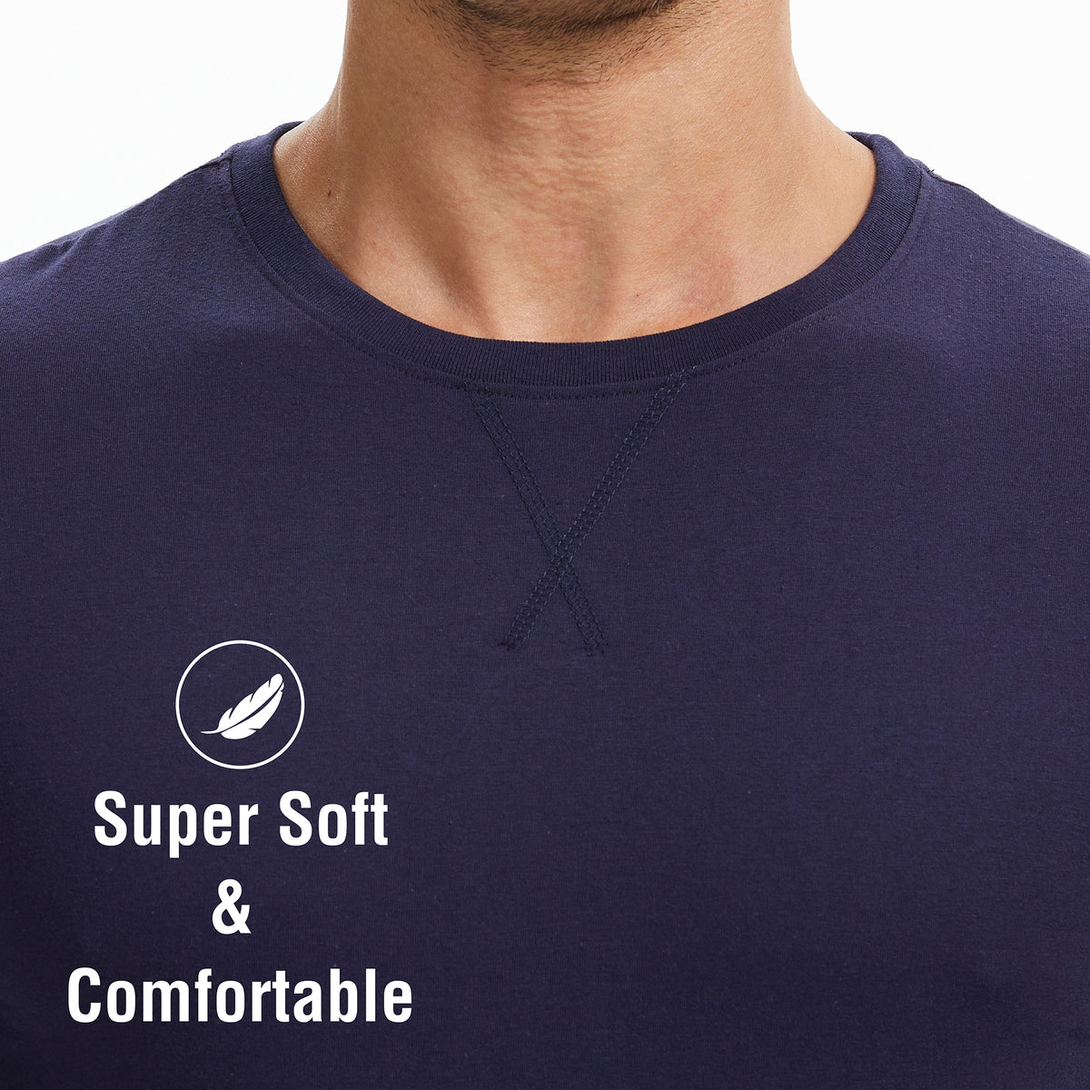 Mens Navy Check Shorty Pyjamas 