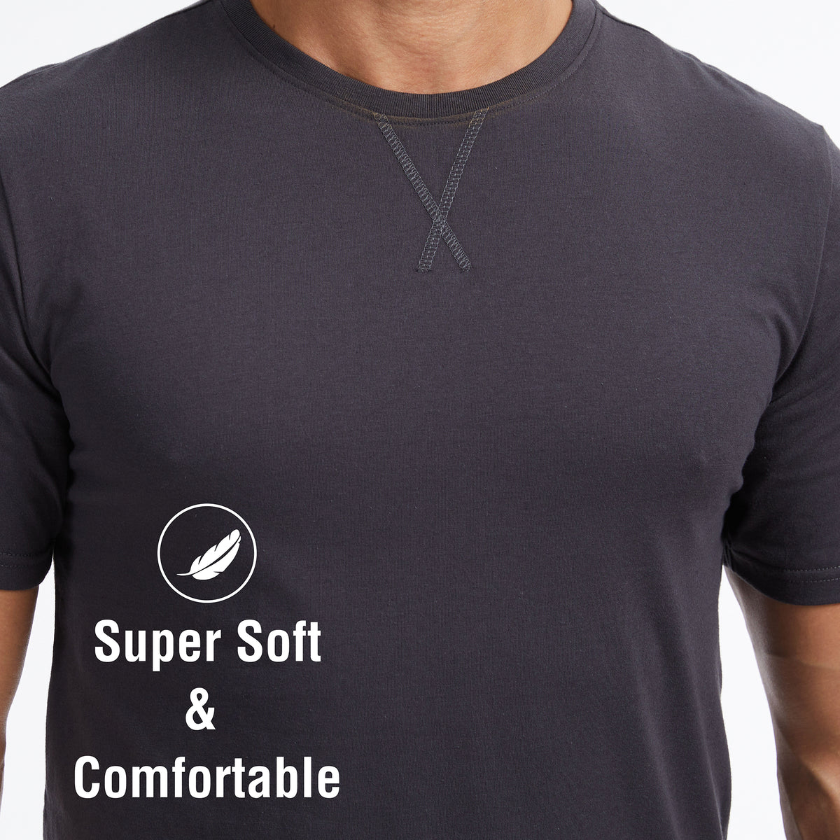 Mens Grey Checked Short Sleeve Long Pyjama Set 