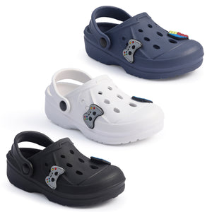 Boys Comfort Blue Clogs