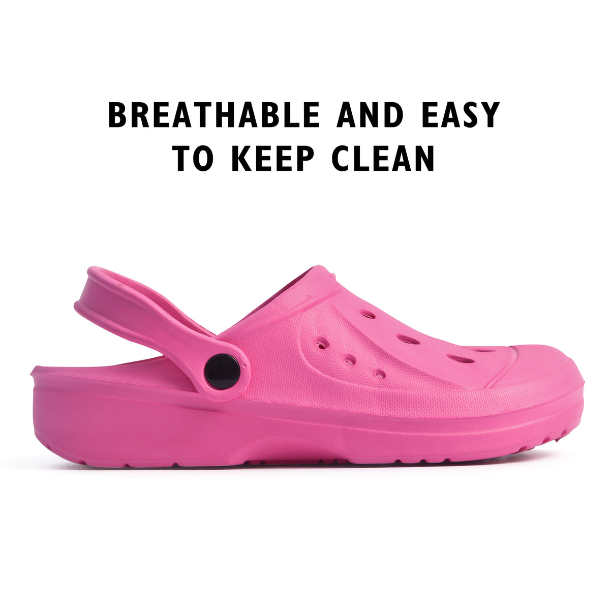 Womens Hot Pink Clogs 