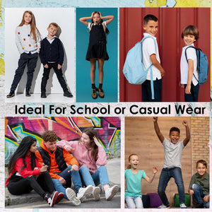 Boys 12pk solid white socks