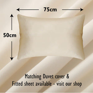Beige 4pk Pillowcase - Microfibre